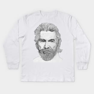 Jeff Bridges Kids Long Sleeve T-Shirt